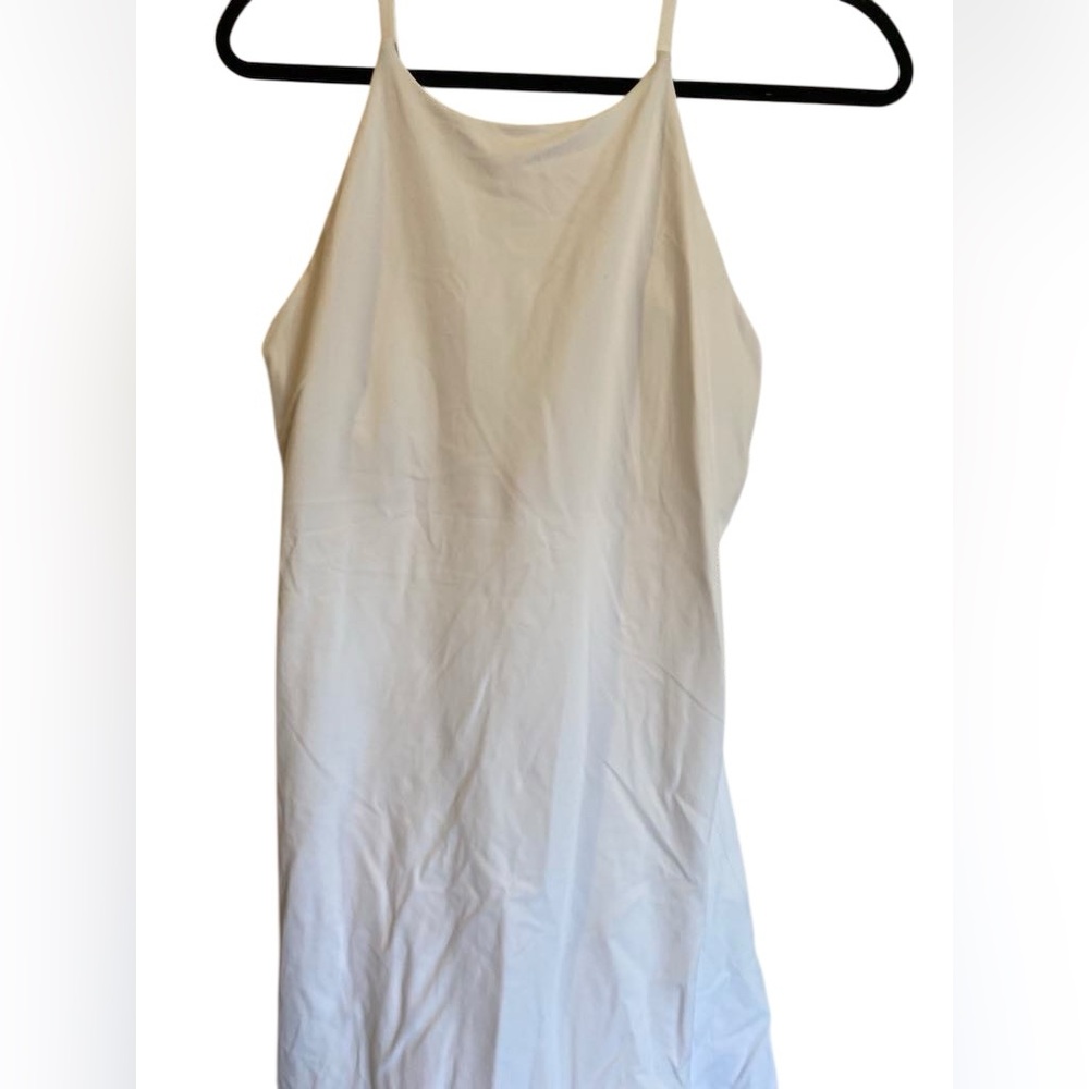 NWT Lululemon align high neck dress WHITE Size 12